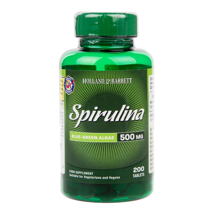 Holland & Barrett Spirulina 60 tablets 500mg