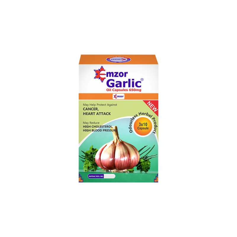 Emzor Garlic Oil Caps