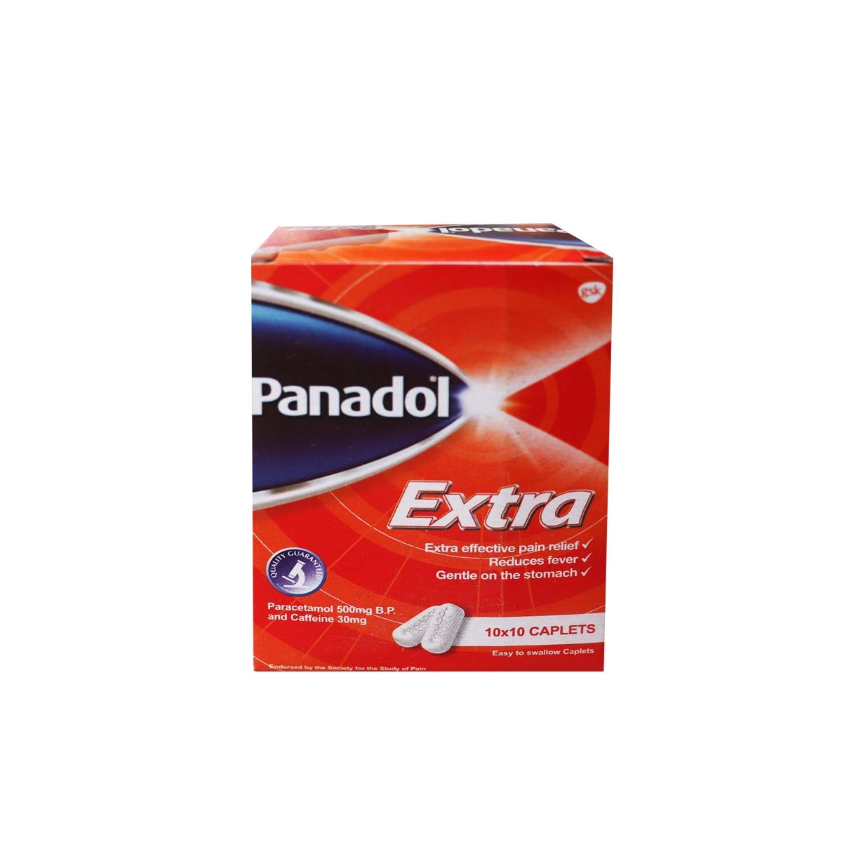 Panadol Extra 500mg Paracetamol Caffeine 30mg