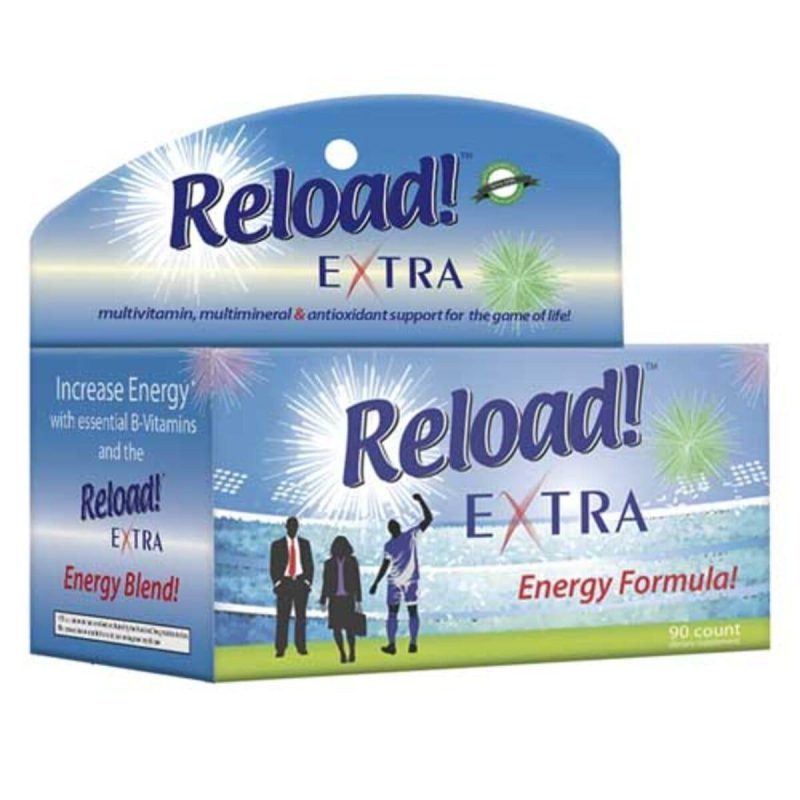 RELOAD EXTRA ENERGY FORMULA BY 90 Tablets
