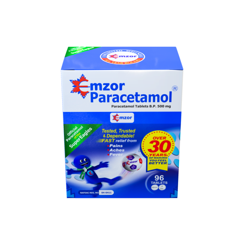 Emzor Paracetamol 500mg