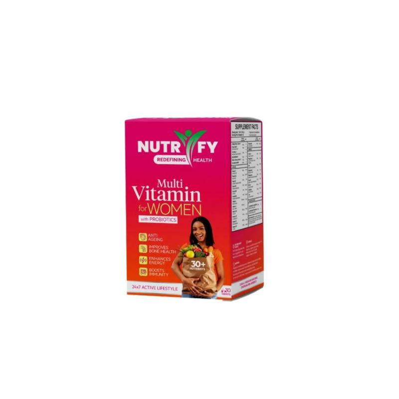 Nutrify Multivitamin For Women With Probiotics